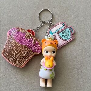 Sonny Angels Home Sweet Home Series “Baker” custom bag charm by Joelle